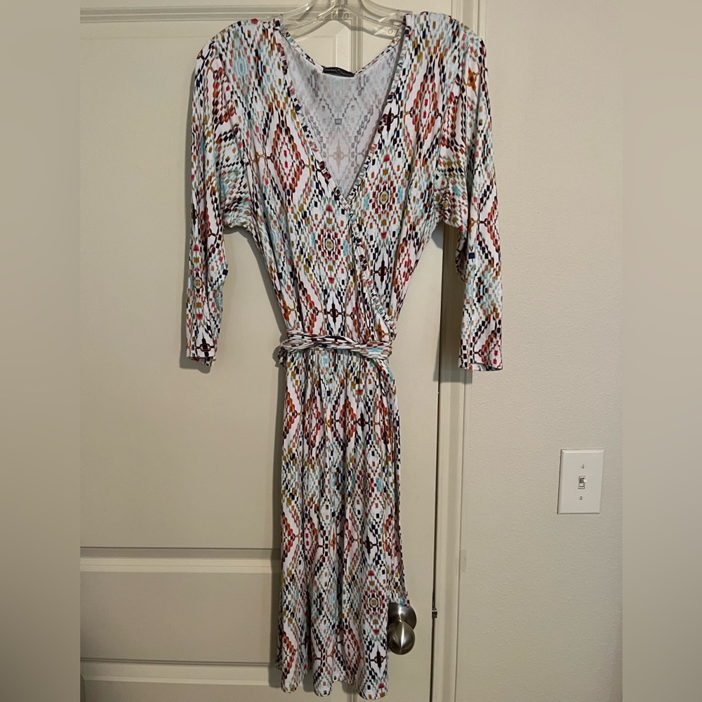 Market & Spruce Faux Wrap Dress